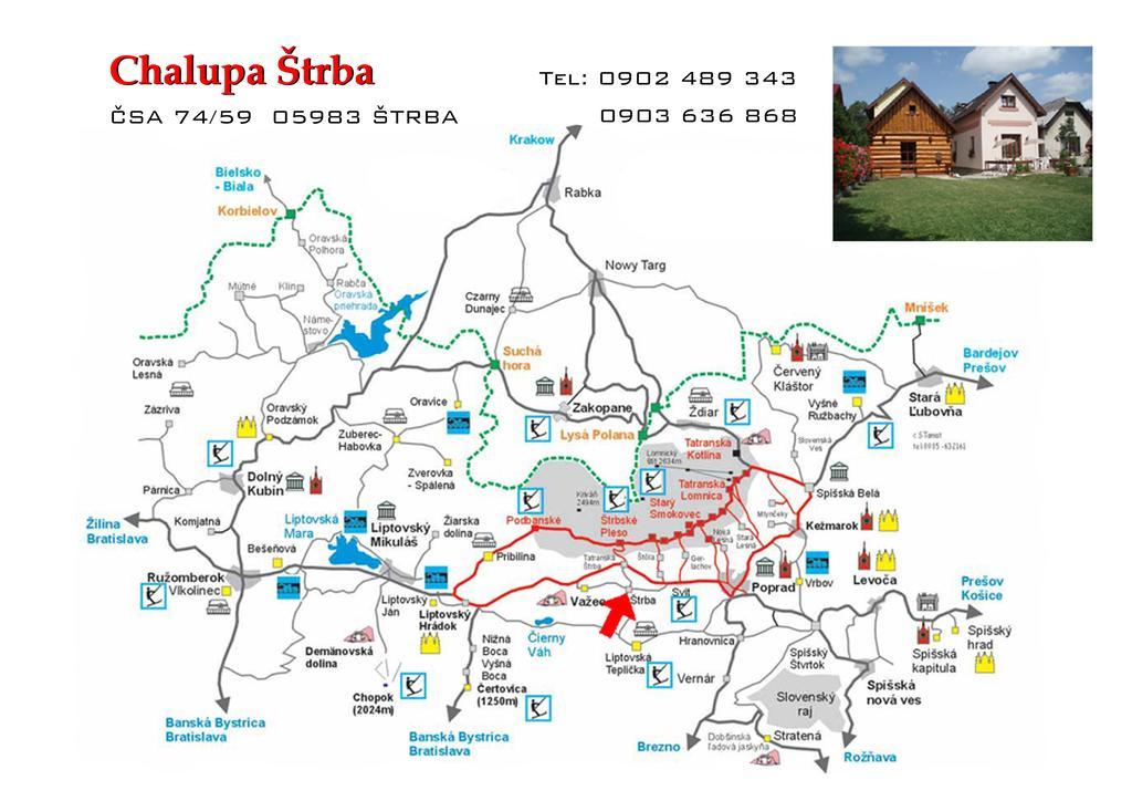Chalupa Štrba Habitación foto